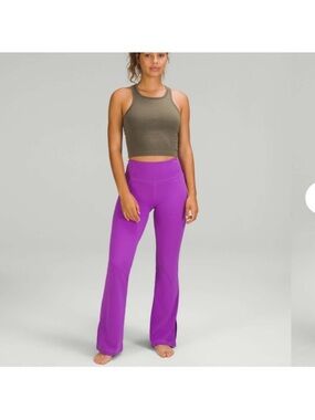 lululemon athletica High-Rise Purple Flare Leggings